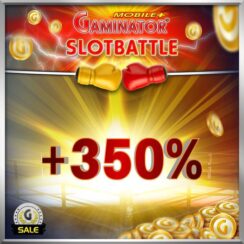 Gaminator Bonus 18 September 350%